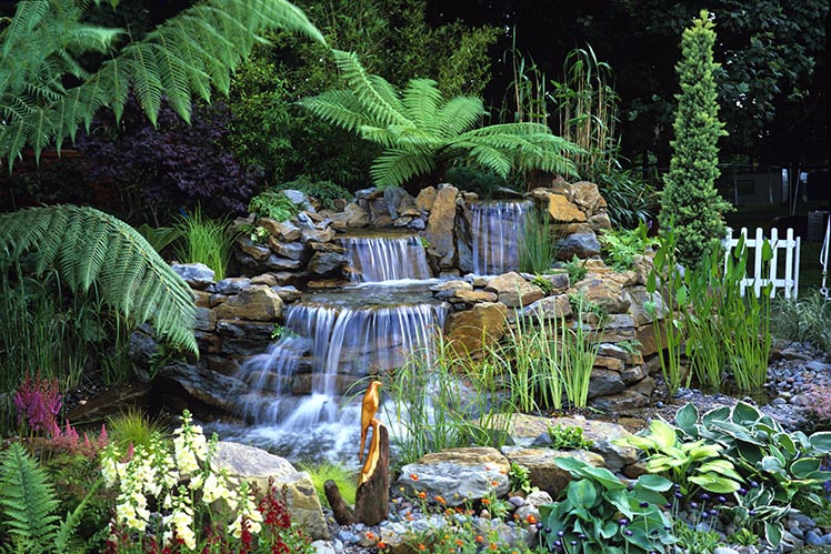Golden Waterfall